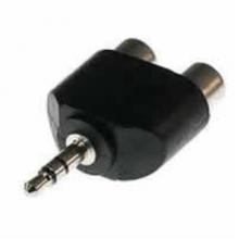 Audio Adaptor 3.5mm-2RCA M/2F