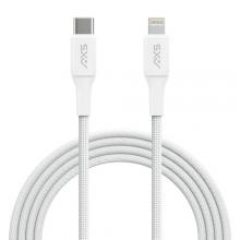 AXS PROCharge Premium USB-C to Lightning Braided Cable (1.2M)