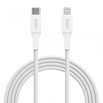 AXS PROCharge Premium USB-C to Lightning Braided Cable (1.2M)