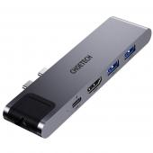 CHOETECH 7-Port USB 3.0 Type-C Hub -Multiport Adapter (HUB-M24)