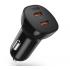 Choetech Dual USB-C Fast Car Charger (36W, 2-Port)