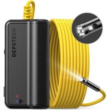 DEPSTECH Wireless Endoscope Dual Lens Wifi Borescope 2MP / 5MP Zoomable Inspection Camera for Android & iOS Smartphone Tablet