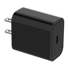 WTECH 1 Port USB-C 25W Power Adapter WNB37 - Black