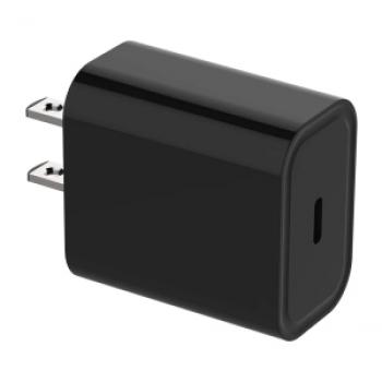 WTECH 1 Port USB-C 25W Power Adapter WNB37 - Black