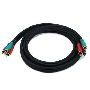 3-RCA Component Video Coaxial Cable