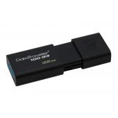 Kingston Digital 32GB 100 G3 USB 3.0 DataTraveler, Black (DT100G3/32GB)