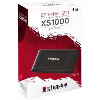 Kingston XS1000 1TB SSD | Pocket-Sized | USB 3.2 Gen 2 | External Solid State Drive | Up to 1050MB/s | SXS1000/1000G