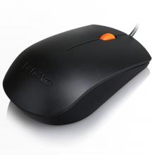 Lenovo Wired USB Mouse - Black, New